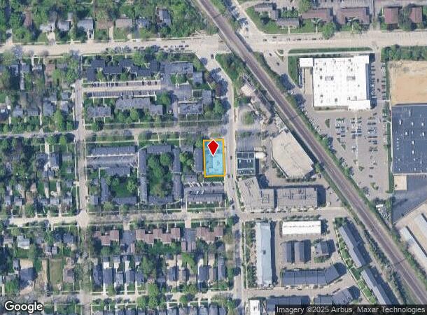 220 S Eton St, Birmingham, MI Parcel Map
