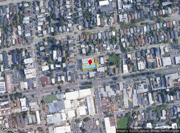  1955 Chestnut St, Berkeley, CA Parcel Map