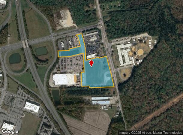  1870 Battlefield Blvd S, Chesapeake, VA Parcel Map