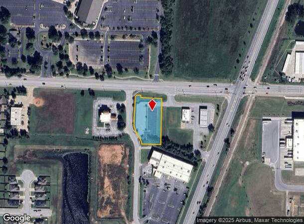 1625 Empire St, Lowell, AR Parcel Map