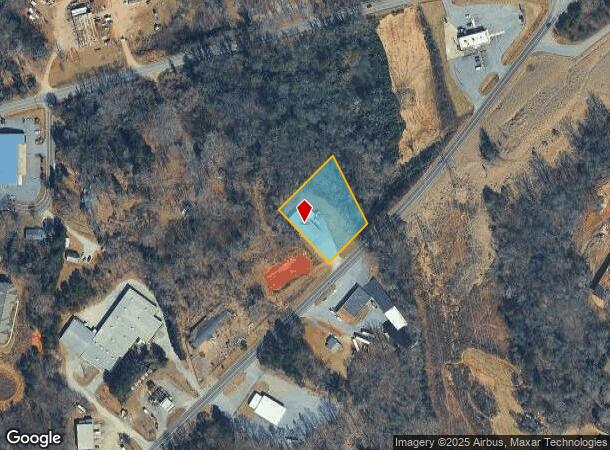 379 I40 Access Rd, Hildebran, NC Parcel Map