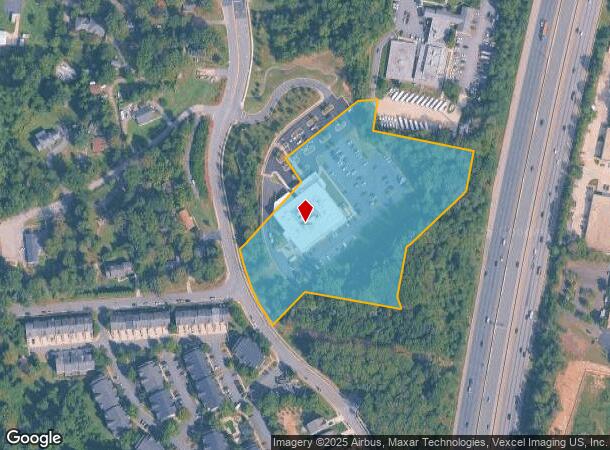 9321 Sanger St, Lorton, VA Parcel Map
