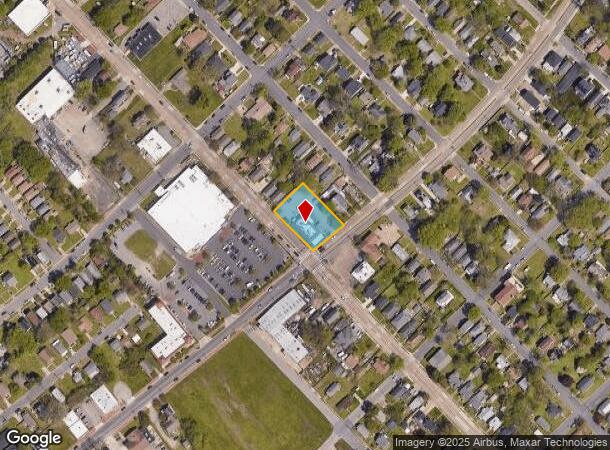 617 E Mercury Blvd, Hampton, VA Parcel Map