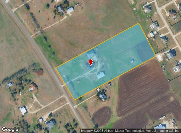  665 Arrowhead Rd, Waxahachie, TX Parcel Map