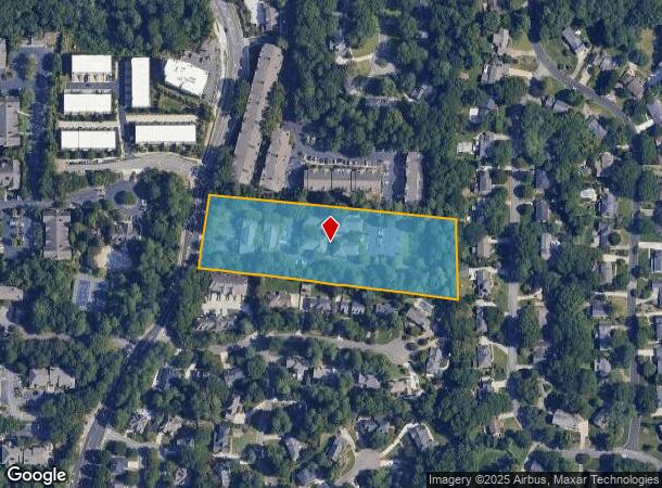  6849 Peachtree Dunwoody Rd, Atlanta, GA Parcel Map