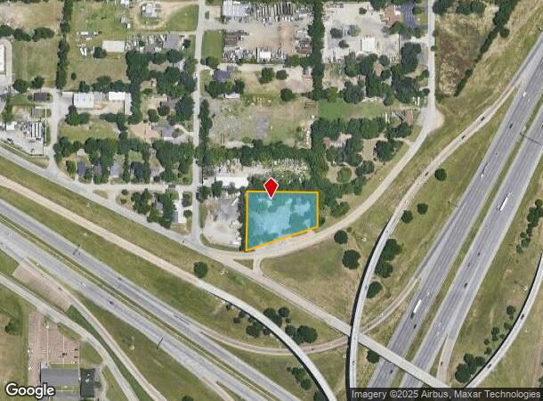 5417 S Peachtree Rd, Balch Springs, TX Parcel Map