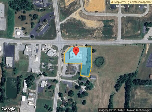  1673 Highway 64 Ne, New Salisbury, IN Parcel Map