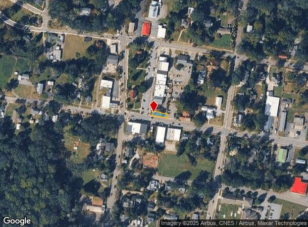  102 Exchange St, Pendleton, SC Parcel Map