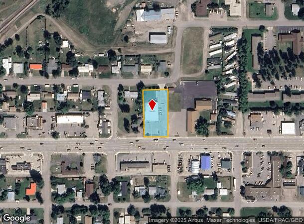 907 9Th Ave W, Columbia Falls, MT Parcel Map