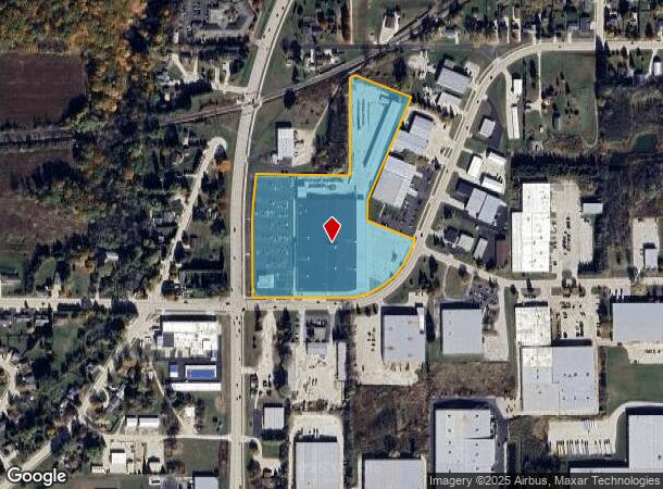 1235 S Rapids Rd, Manitowoc, WI Parcel Map