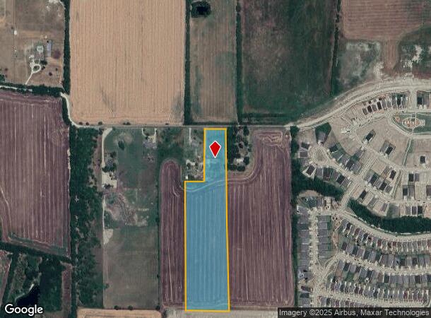  1472 Cartwright Rd, Van Alstyne, TX Parcel Map