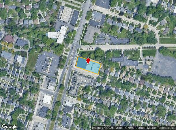 21300 Mack Ave, Grosse Pointe Woods, MI Parcel Map