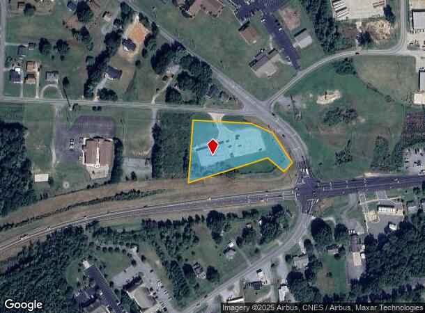 1523 Power Line Rd, Elon, NC Parcel Map