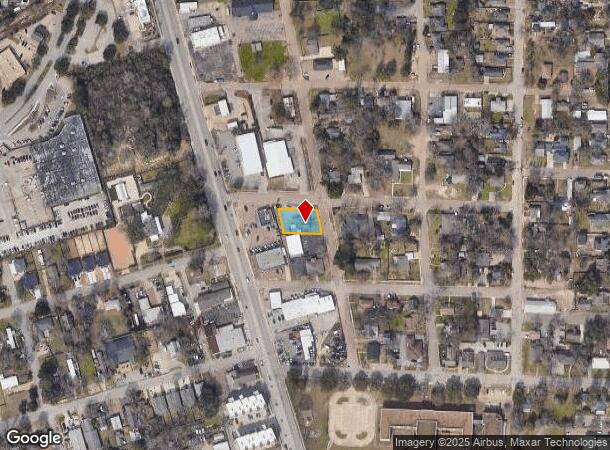  917 Houston St, Conroe, TX Parcel Map