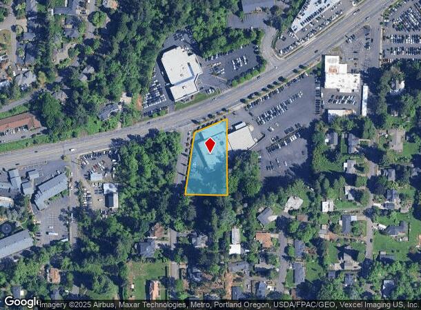  9570 Sw Canyon Rd, Portland, OR Parcel Map