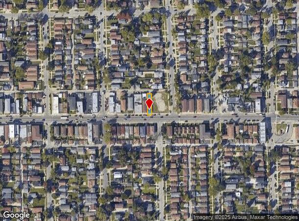  7410 W Belmont Ave, Chicago, IL Parcel Map