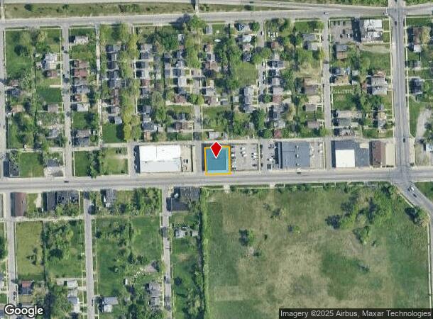  2934 Fenkell St, Detroit, MI Parcel Map