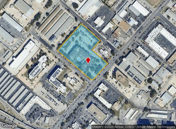 8615 Broadway, San Antonio, TX Parcel Map
