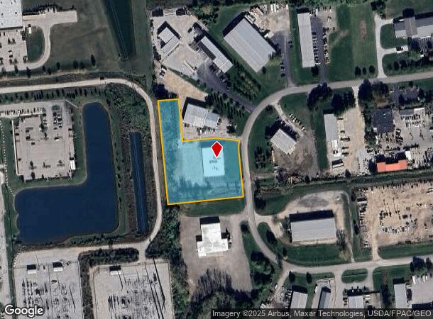 7686 Fishel Dr S, Dublin, OH Parcel Map