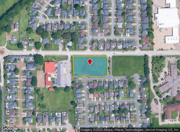  1627 Dulles Dr, Lafayette, LA Parcel Map