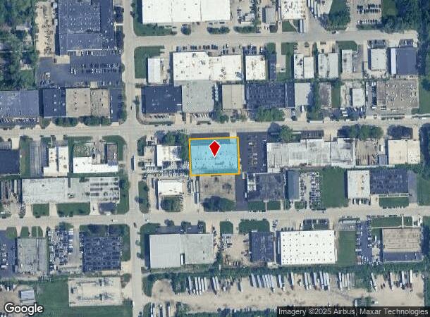 151 W Interstate Rd, Addison, IL Parcel Map