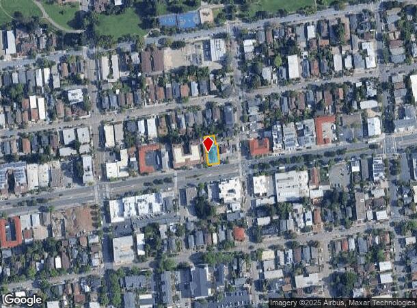  1633 University Ave, Berkeley, CA Parcel Map