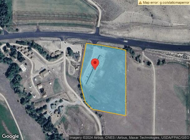  3656 N Fork Hwy, Cody, WY Parcel Map