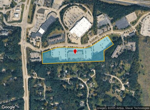 2950 Hillside Dr, Delafield, WI Parcel Map