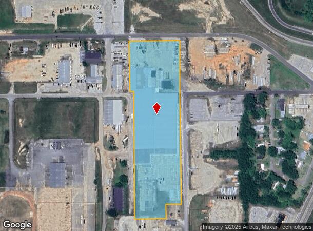 1601 61St Pl S, Meridian, MS Parcel Map