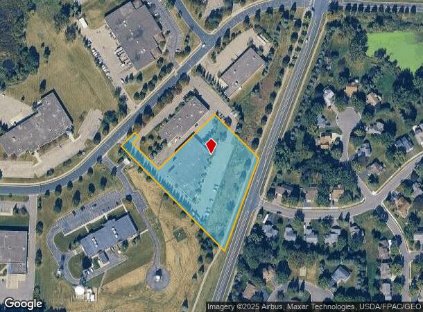  1711 Lake Dr W, Chanhassen, MN Parcel Map