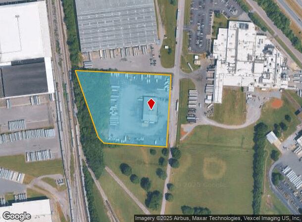  640 Butler St, Murfreesboro, TN Parcel Map