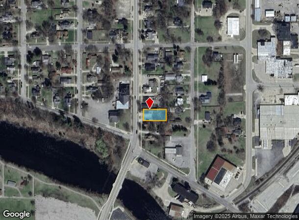  214 N Bridge St, Belding, MI Parcel Map