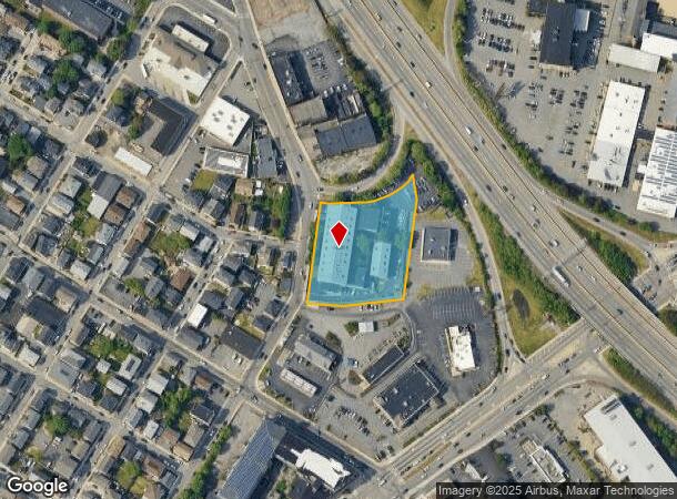164 Hartwell St, Fall River, MA Parcel Map