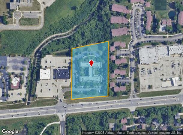 831 Butterfield Rd, Wheaton, IL Parcel Map