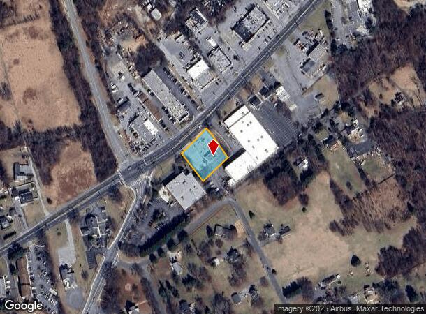 15411 Old Columbia Pike, Burtonsville, MD Parcel Map