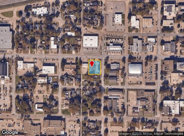 1102 Main St, Garland, TX Parcel Map