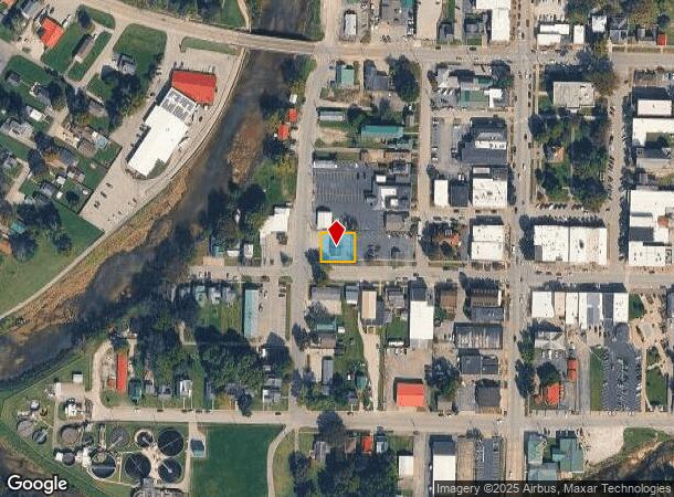  222 E Chestnut St, Corydon, IN Parcel Map