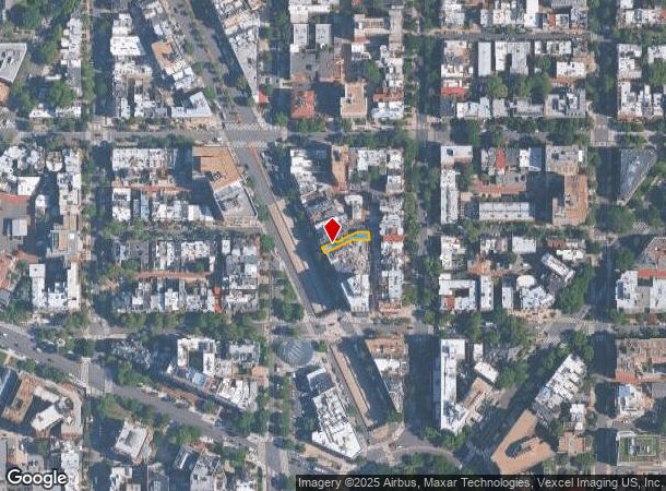 1619 Connecticut Ave Nw, Washington, DC Parcel Map