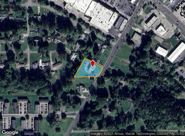 1548 Niles Cortland Rd, Niles, OH Parcel Map