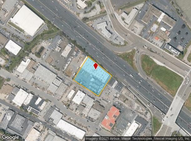 1330-1336 Marsten Rd, Burlingame, CA Parcel Map