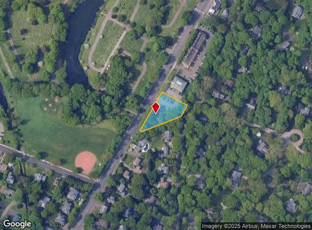 1574 Post Rd, Darien, CT Parcel Map