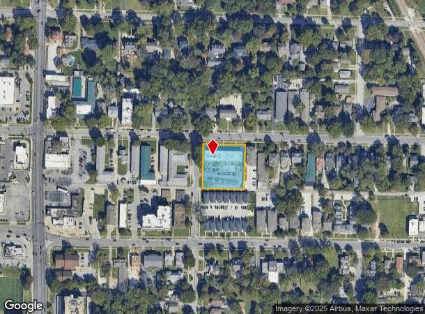 1300 E Elm St, Springfield, MO Parcel Map