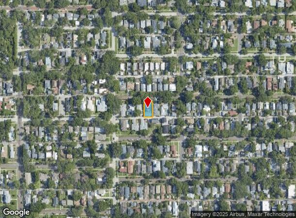  136 18Th Ave Ne, Saint Petersburg, FL Parcel Map