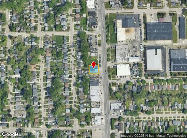 23409 Dequindre Rd, Hazel Park, MI Parcel Map