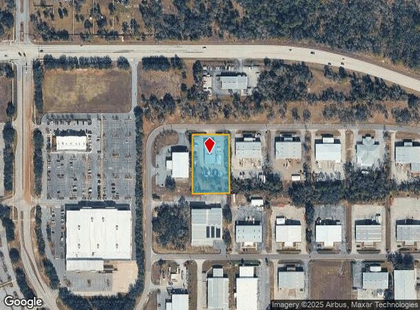 15380 Aviation Loop Dr, Brooksville, FL Parcel Map
