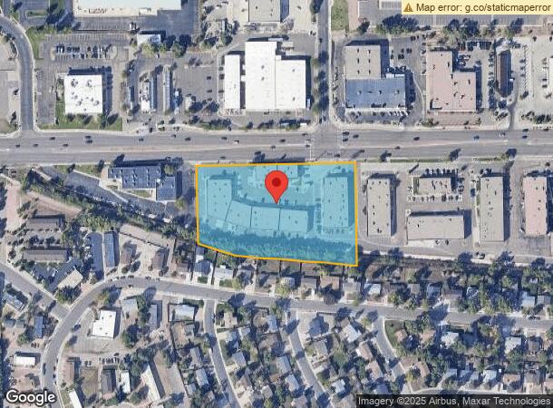  1025 W Garden Of The Gods Rd, Colorado Springs, CO Parcel Map