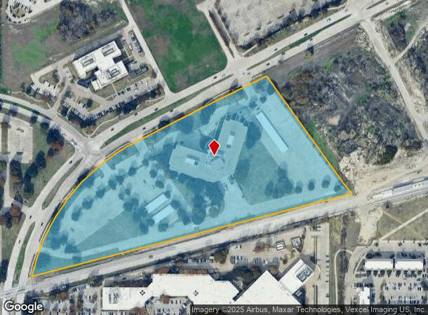 3400 Waterview Pkwy, Richardson, TX Parcel Map