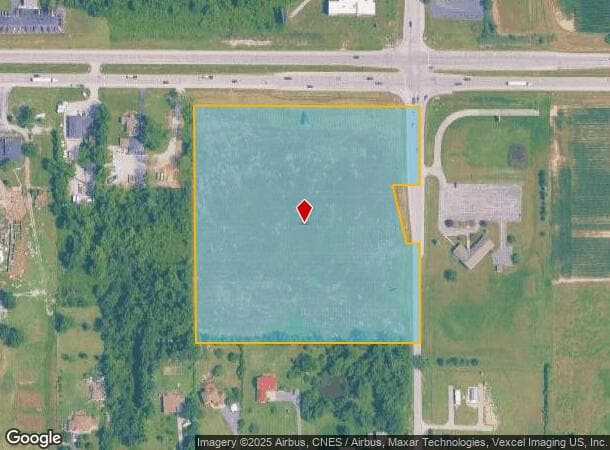  7990 W Lincoln Hwy, Crown Point, IN Parcel Map