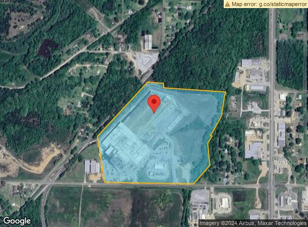  1379 W Church Hill Rd, West Point, MS Parcel Map