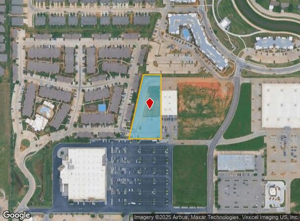  745 Sw 19Th St, Moore, OK Parcel Map